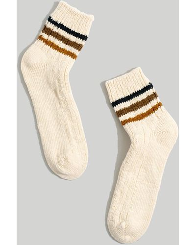 MW Chunky-knit Ankle Socks - Multicolour