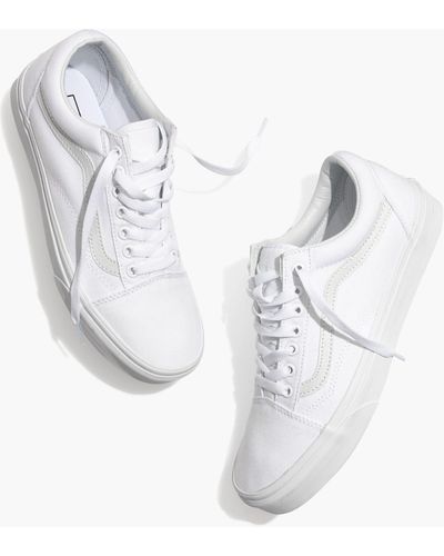 MW Vans® Old Skool Lace-up Trainers - White