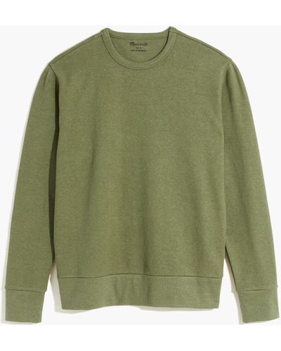 MW Hemp-cotton Crewneck Sweatshirt - Green