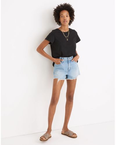 MW The Perfect Jean Short - Blue