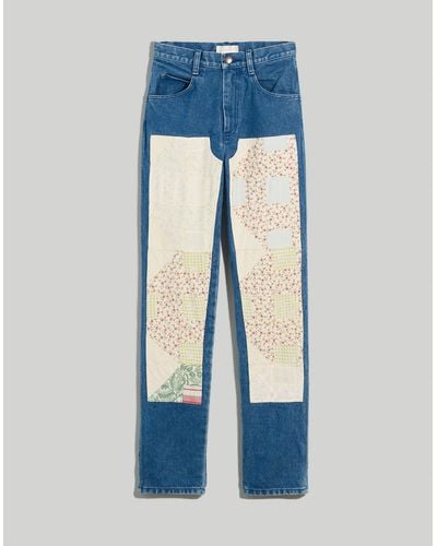 MW Carleen Patchwork Jeans - White