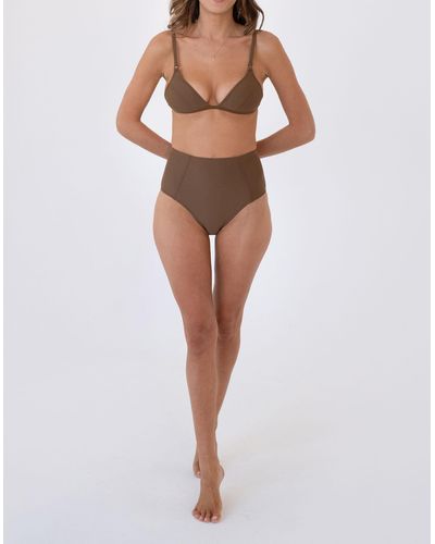 MW Galamaar® High Bikini Bottom - Brown