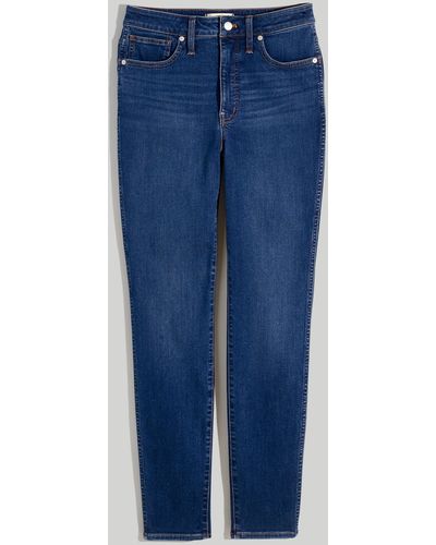 MW Plus Curvy High-rise Skinny Jeans - Blue