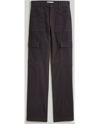 MW The Garment-dyed '90s Straight Cargo Pant - Blue