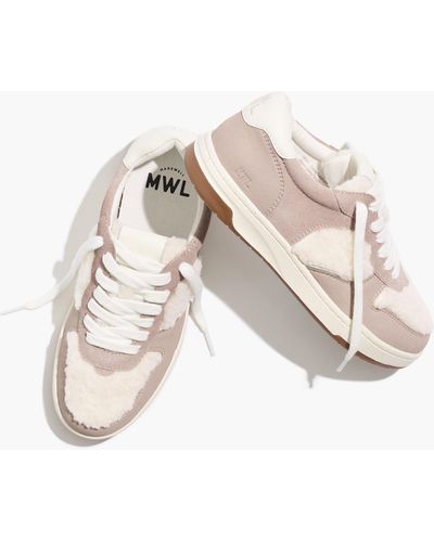 MW Court Sneakers: Sherpa Edition - Natural