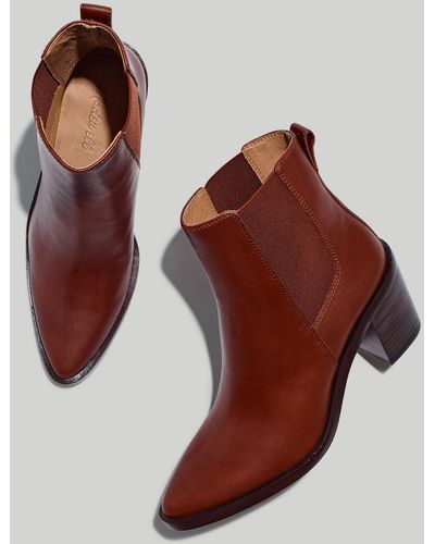 MW The Elspeth Chelsea Boot - Red