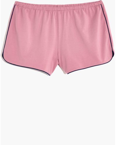 MW Knit Bedtime Pyjama Shorts - Pink