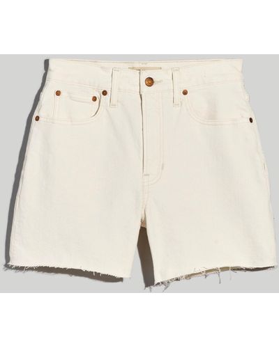 MW The Plus Perfect Vintage Mid-length Jean Short - Natural