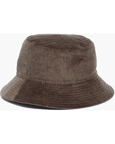 MW Short-brimmed Bucket Hat - Brown