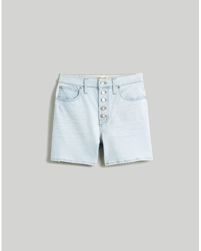 Madewell x Molly Dickson Crossover Baggy Jean Shorts