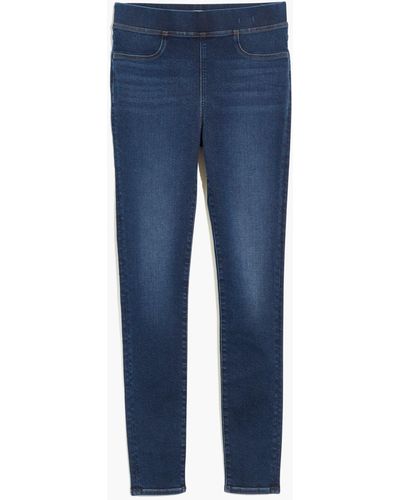 MW Plus Pull-on Skinny Jeans - Blue