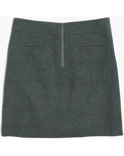 MW Fireside Mini Skirt - Grey