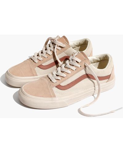 Madewell X Vans® Unisex Old Skool Lace-up Trainers In Camel Colorblock - Natural