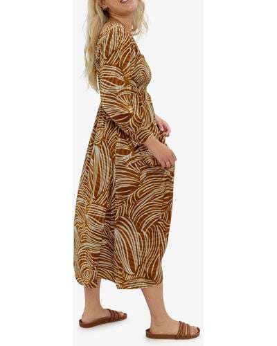 MW Ingrid And Isabel The Breeze Dress - Brown