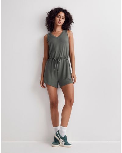 MW Drawstring Romper - Multicolour