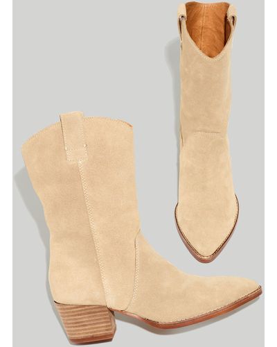MW The Cassity Tall Western Boot - Natural
