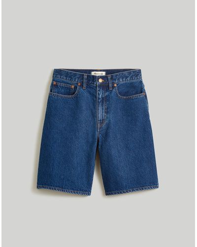 MW Bermuda Jean Shorts - Blue
