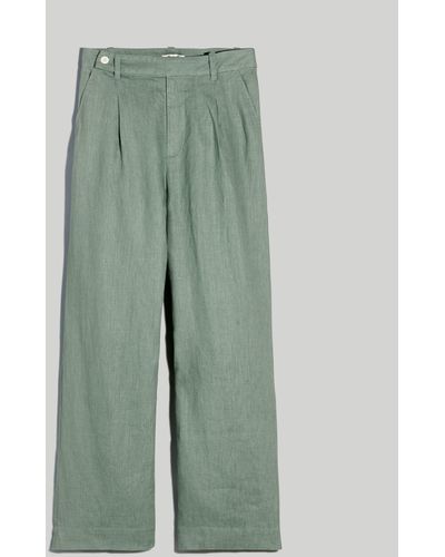 MW The Harlow Wide-leg Pant - Green