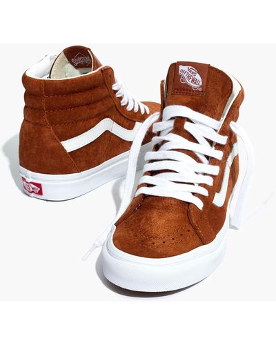MW Vans® Sk8-hi Reissue High-top Sneakers - Brown