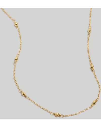 MW Skinny Choker Necklace - Natural