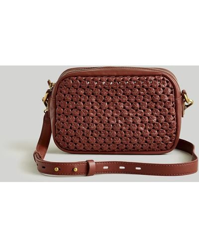 MW The Transport Camera Bag: Crochet Leather Edition - Brown