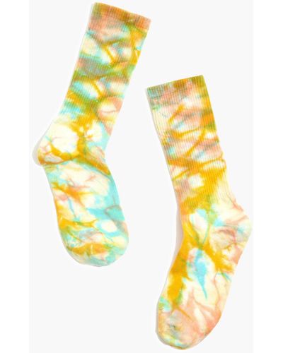 MW Tie-dye Trouser Socks - Metallic