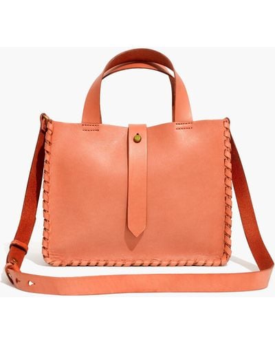 Madewell The Whipstitch Mini Tote Bag - Multicolor