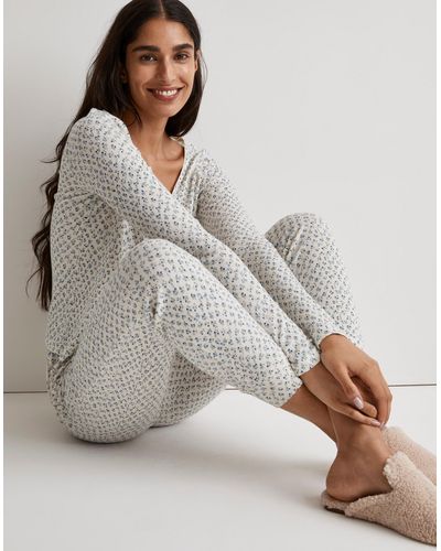 MW Pointelle Pyjama Set - Grey