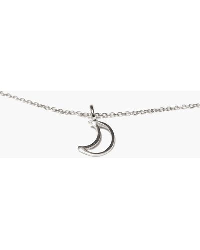 MW Odette New York® Moon Necklace - Metallic