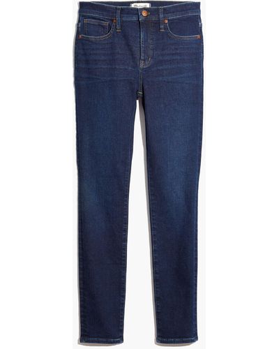MW Plus Mid-rise Skinny Jeans - Blue