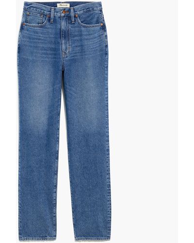 MW Plus Baggy Straight Jeans - Blue