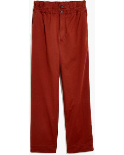 MW Paperbag Tapered Trousers