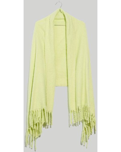 MW (re)sourced Oversized Scarf - Yellow