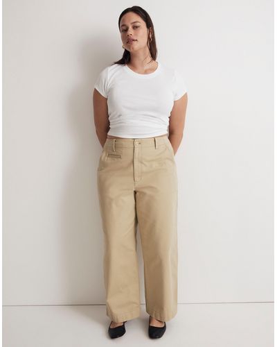 MW Relaxed Chino Trousers - Natural