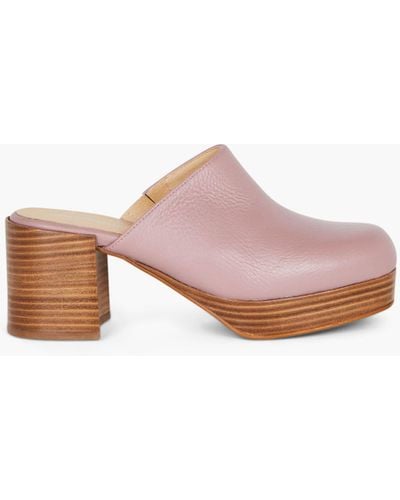 MW Intentionally Blank Facts Clogs - Pink