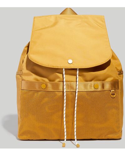 MW The L (re)sourced Ripstop Nylon Backpack - Metallic