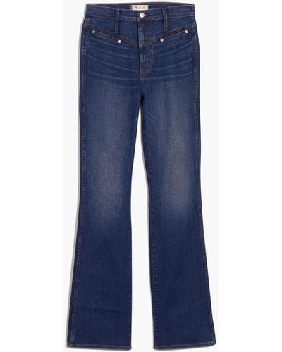 MW Skinny Flare Jeans - Blue
