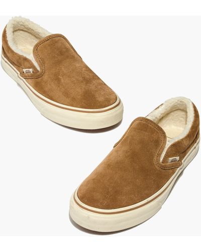 MW Madewell X Vans® Slip-on Sneakers - Natural