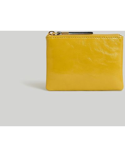 MW The Small Travel Zip Pouch - Yellow