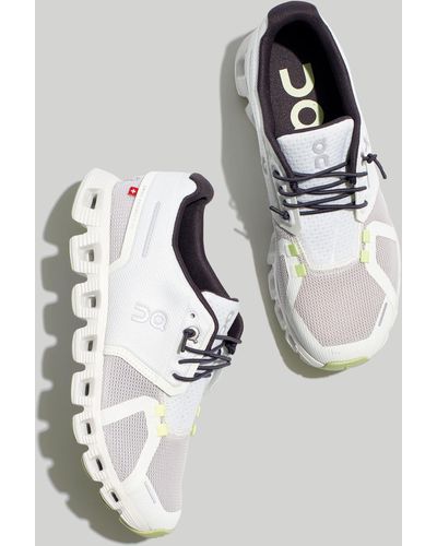 MW On Cloud 5 Push Trainers - White