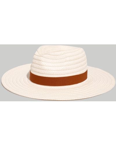MW Packable Braided Straw Hat - Multicolour