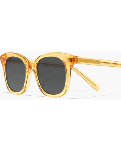 MW Venice Flat-frame Sunglasses - Metallic