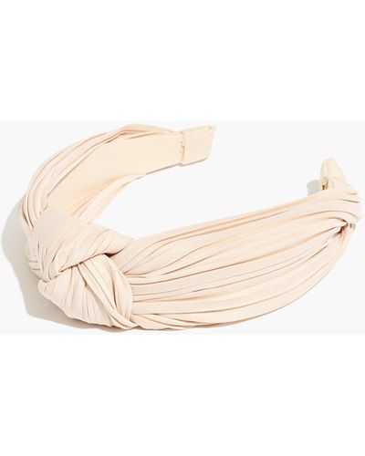 MW Knotted Covered Headband - Natural