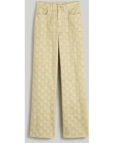 MW Superwide-leg Jeans - Natural