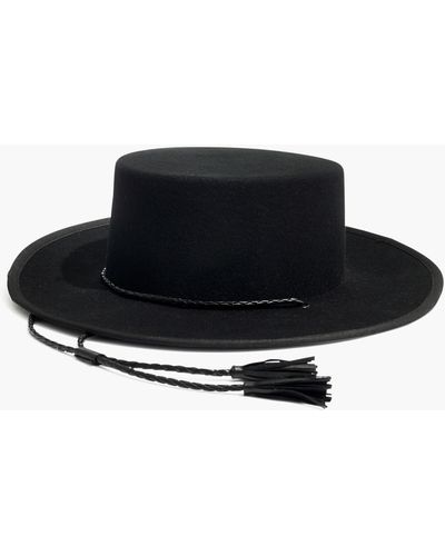 MW Madewell X Biltmore® Felt Stampede-strap Hat - Black