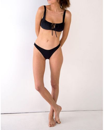 MW Galamaar® Curve Brief Bikini Bottom - Natural