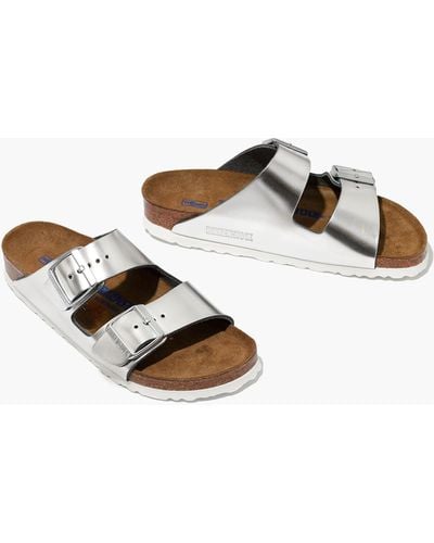MW Birkenstock® Arizona Sandals - Metallic