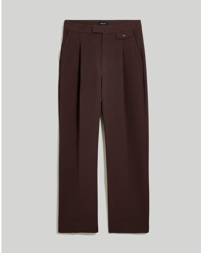 MW The Rosedale High-rise Straight Pant - Brown