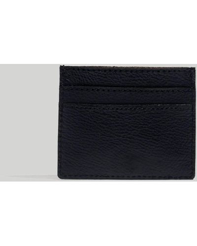 MW The Leather Card Case - Black