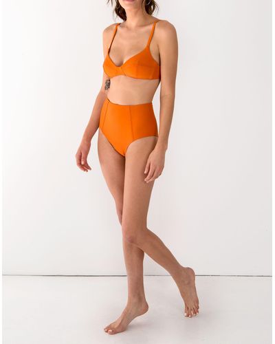 MW Galamaar® High Bikini Bottom - Orange